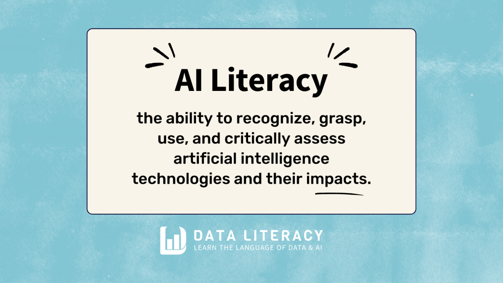 AI literacy graphic